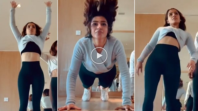 'MUST WATCH: Samantha Akkineni ENERGETIC Dance | Samantha Fitness Dance Video | Daily Culture'