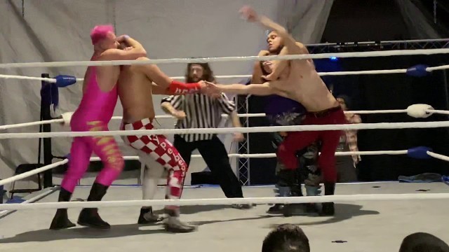 'Fabulous Fitness vs. Prince Koda & Mr. 100 at Wrestle League'