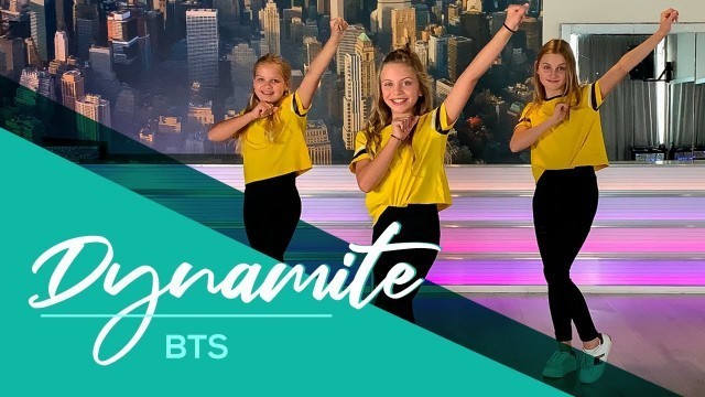 'BTS (방탄소년단) Dynamite - Easy Kids Dance Video - Choreography - Baile - Coreografia'