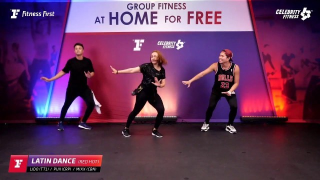 'Group Fitness at Home :  Latin Dance (Red Hot) 2/3/2021'