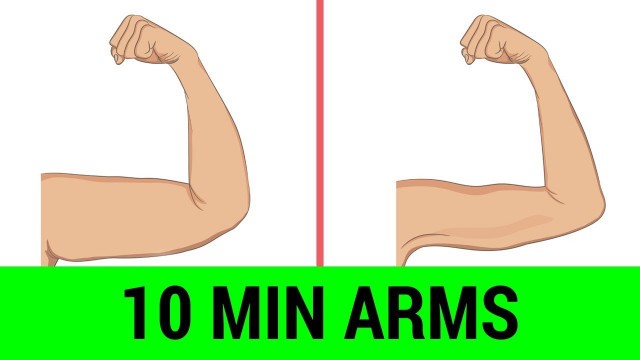 '10 Minutes To Fabulous Arms //Home Workout, No Equipment'