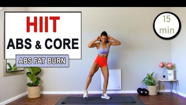 '15 min HIIT ABS & CORE WORKOUT | Total Abs Workout & Fat Loss | No Repeat | No Equipment'