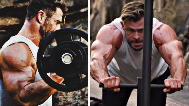 'Chris Hemsworth BIGGEST THOR BODY EVER!! | Thor Love and Thunder Workout'