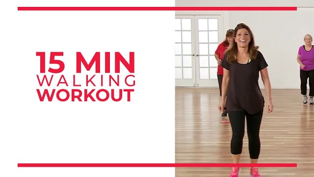 'Walk 15 Leslie and Nick BANDS | 15 Minute Walking Workout'