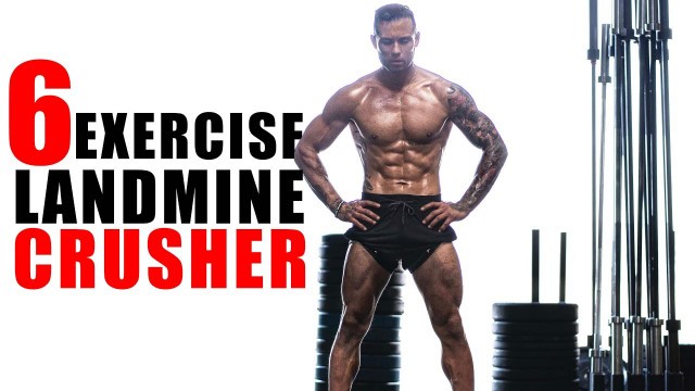 'Michael Vazquez | 6 Exercise Landmine Crusher | Explosive Strength & Endurance'