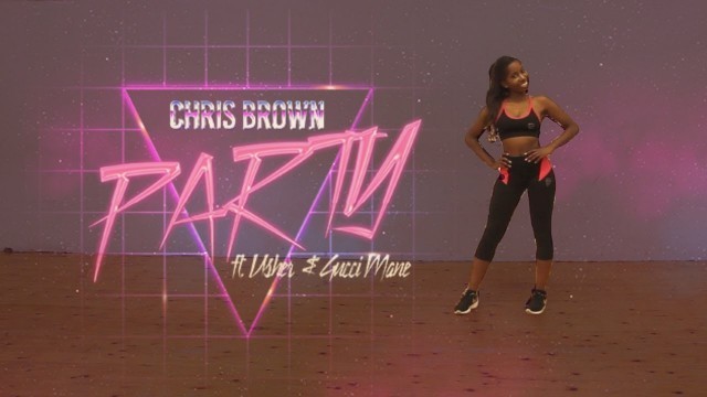 'Chris Brown ft Usher & Gucci Mane - Party | LJ\'s Dance Fitness Workout'