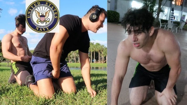 'Bodybuilders try the US Navy Seals Fitness Test without Practice *Teen Edition*'