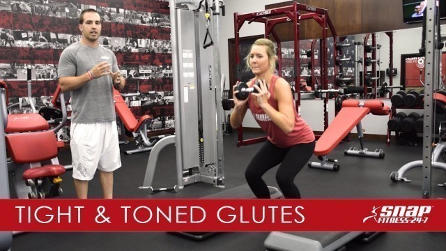 'Train with SNAP: Tight & Toned Glutes'