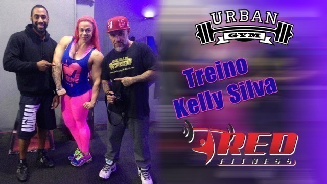 'TREINO ATLETA KELLY SILVA PARA ACADEMIA RED FITNESS - Acessem - REDFITNESS.COM.BR'