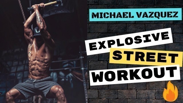 'EXPLOSIVE Workout HARDCORE- Michael Vazquez Workout Motivation 2020'