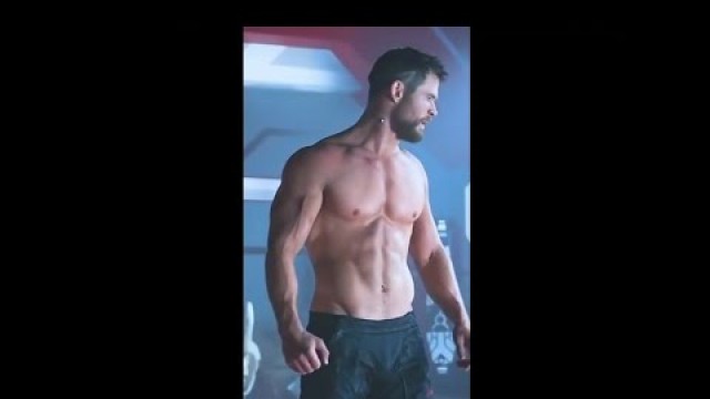 'Chris Hemsworth - workout motivation whatsapp status'