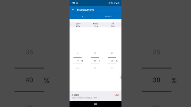 'Android MyFitnessPal tutorial: Inputting your custom calories and macros'