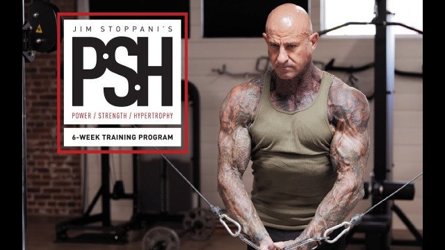 'Jim Stoppani\'s [PSH] Power,Strength,Hypertrophy Workout Program | Day 4 Walk-through'