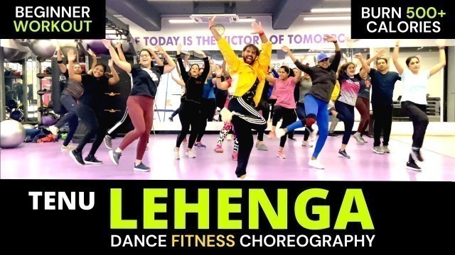 'Tenu Lehenga Dance Workout | Satyameva Jayate 2 | Lehanga by Jass Manak | FITNESS DANCE With RAHUL'