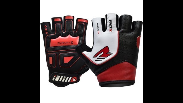 '【神拳阿凱】RDX REX MULTI RED GYM GLOVES  柔軟透氣防磨止滑型 健身短手套'