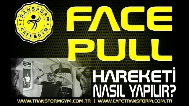 'Face Pull Hareketi Nasıl Yapılır? | Omuz Antrenmanı | Omuz Kası Geliştirme Antrenman Programı'