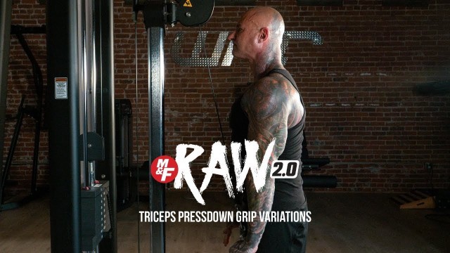 'Triceps Pressdown Grip Variations | Dr. Jim Stoppani'