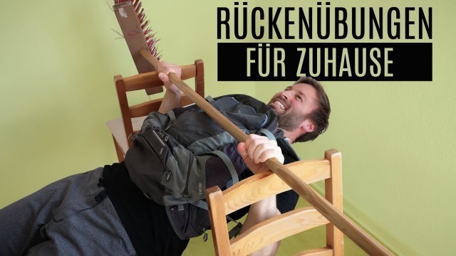 'Rückenübungen für zuhause – Rückentraining ohne Geräte'