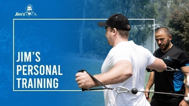 'Jim\'s Personal Training, is the gym that comes to you! To book call 131 546 or www.jims.net'