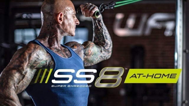 'Super Shredded 8 At-Home Workout Program by Dr. Jim Stoppani'