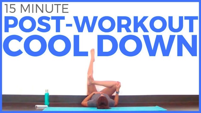 '15 minute POST WORKOUT Yoga Cool Down | Sarah Beth Yoga'