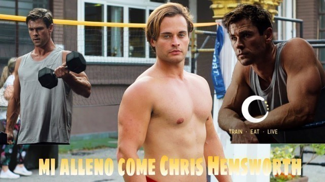 'MI ALLENO COME CHRIS HEMSWORTH | Allenamento con l\'app CENTR FIT'