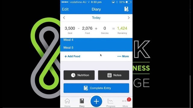 'Myfitnesspal Accountability Tutorial'