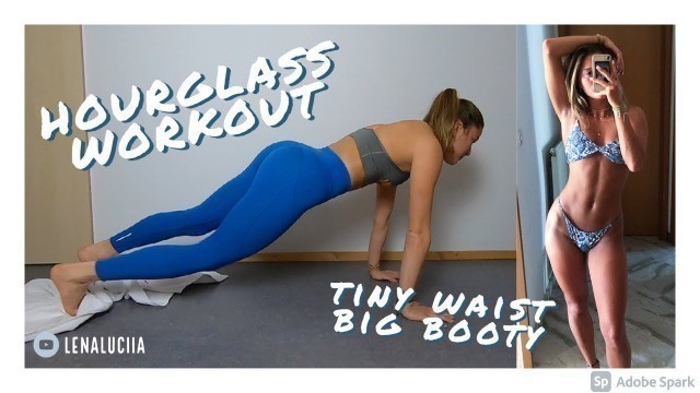 'ACHIEVE YOUR DREAM BODY IN 2021 //  15 minute hourglass workout // tiny waist & big bum'