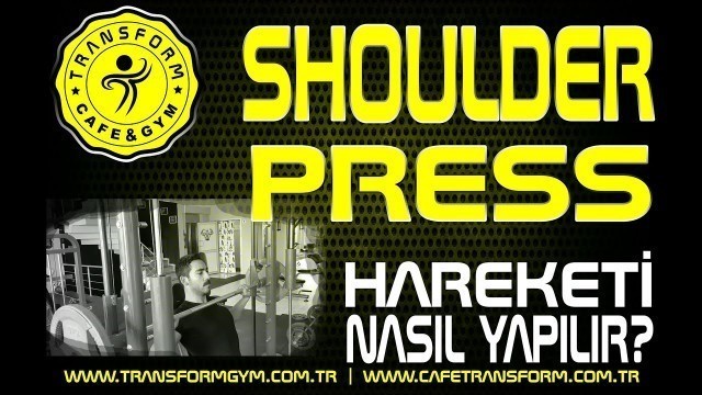 'Shoulder Press | Smith Shoulder Press | Omuz Press Hareketi | Nasıl Yapılır? | Omuz Antrenmanı'