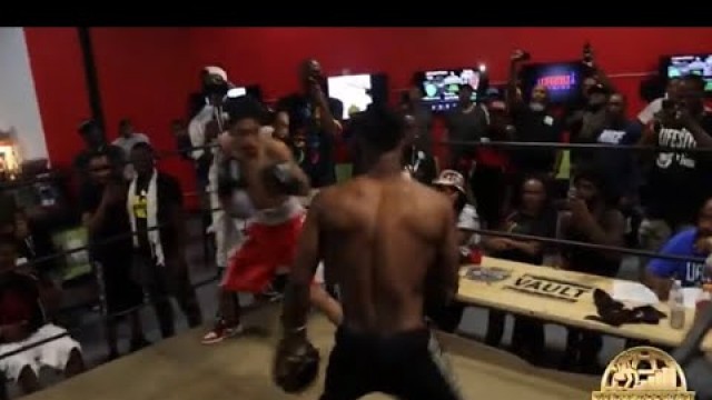 'H23dlum Vs Jv(Red Trunks)Super Entertaining Fight!!! Lifestyle Fitness/Kunta Bang Event In Desoto Tx'