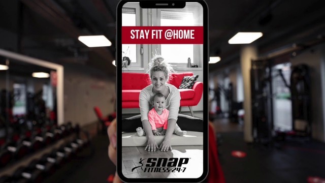 'Stay Fit @Home met Snap Fitness'