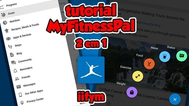 'TUTORIAL MYFITNESSPAL 