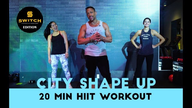 '20 Minute TOTAL BODY HIIT WORKOUT and Fit News Interview with Steve Uria at Switch NYC'