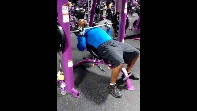 'Incline bench press after full workout'