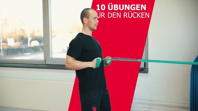 'PHYSIOBAND Workout für den Rücken | Die 10 besten Übungen für euer Rückentraining mit dem Physioband'