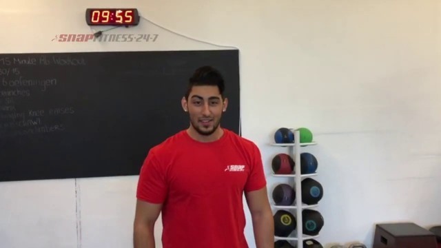 'Buikspieren workout door Snap Fitness Terneuzen'