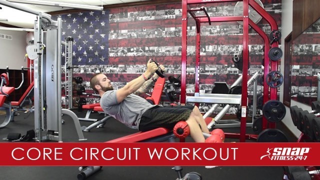 'Train with SNAP: Core Circuit Workout'