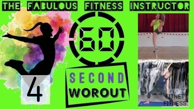 '60 Second Uppercut Workout  // The Fabulous Fitness Instructor // Short Workout'