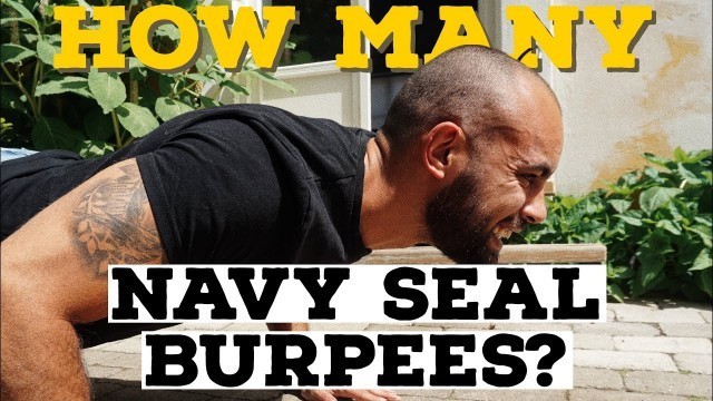 'I tried to do 500 Navy Seal Burpees in 1 hour and 50 minutes!'