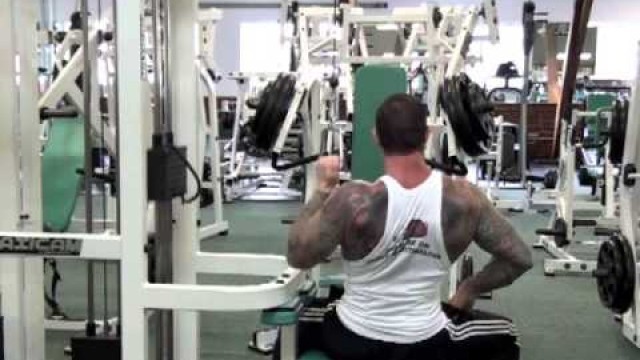 'One-Arm Lat Pulldown by Jim Stoppani'