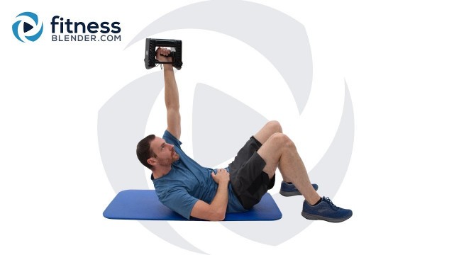 'Advanced Core Strength Workout - At Home Abs Routine with Dumbbell'