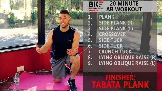 'Ab Workout with Core Finisher'