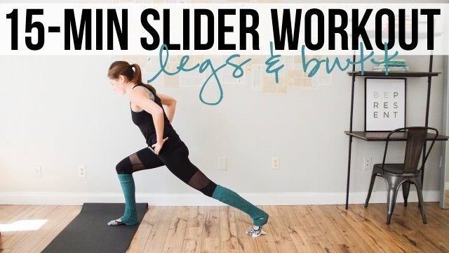 '15-Minute Slider Workout (Legs & Butt)'