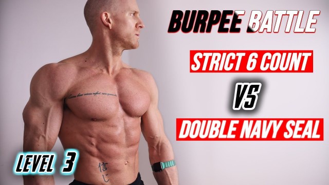 '6 Count vs Double Navy Seal Burpees 