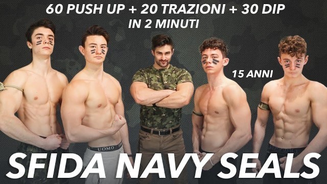 'ISCRITTI PROVANO LA SFIDA DEI NAVY SEALS!