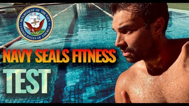 'Haciendo la prueba de los Navy Seals Fitness test'